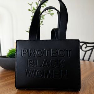 PBW - VEGAN LEATHER MINI BAG (BLACK)